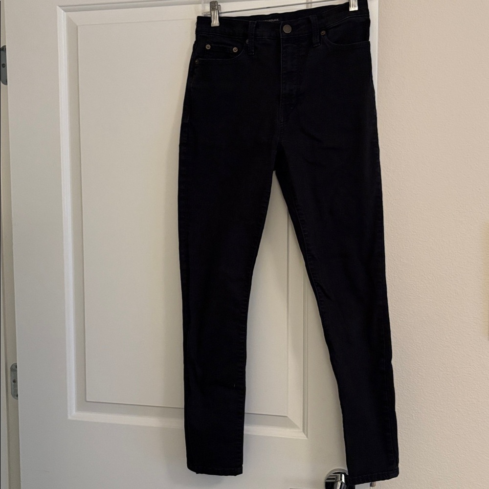 Banana Republic black High Rise Skinny Jeans